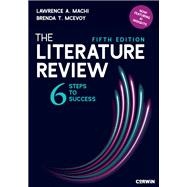 The Literature Review: Six Steps to Success,9781071974896