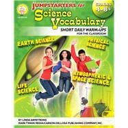 Jumpstarters for Science Vocabulary