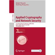 Applied Cryptography and Network Security