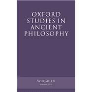 Oxford Studies in Ancient Philosophy, Volume 60