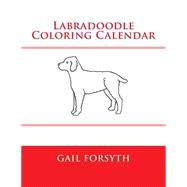 Labradoodle Coloring Calendar