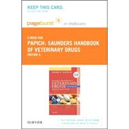 Saunders Handbook of Veterinary Drugs Pageburst E-book on Vitalsource Retail Access Card