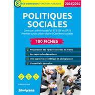 Politiques sociales - 100 fiches - Catégories A, B et C - Édition 2024-2025
