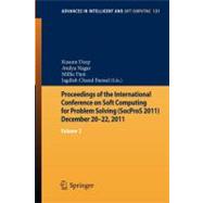 Proceedings of the International Conference on Soft Computing for Problem Solving Socpros 2011 December 20-22, 2011