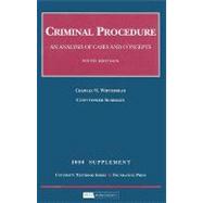 Criminal Procedure, 2008 Supplement