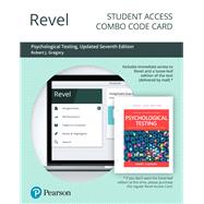 Revel for Psychological Testing History, Principles and Applications, Updated Edition -- Combo Access Card