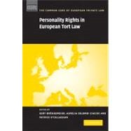 Personality Rights in European Tort Law