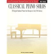 Classical Piano Solos - First Grade John Thompson's Modern Course Compiled and edited by Philip Low, Sonya Schumann & Charmaine Siagian