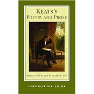 Keat's Poetry & Prose Nce Pa