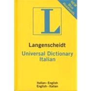 Langenscheidt Universal Italian Dictionary: Italian-English / English-Italian