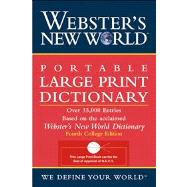 Webster's New World Portable Large Print Dictionary
