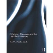 Christian Theology and the Secular University