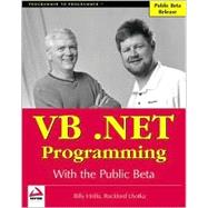 Vb.Net Programming With the Public Beta
