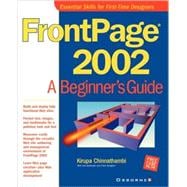 FrontPage 2002 : A Beginner's Guide