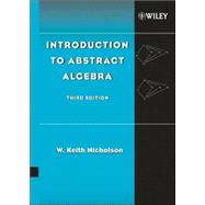 Introduction to Abstract Algebra, 3rd Edition