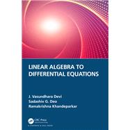 Linear Algebra to Differential Equations