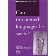 Can Threatened Languages be Saved?