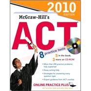 McGraw-Hill's ACT with CD-ROM, 2010 Edition,9780071624923