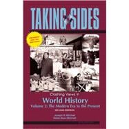 Taking Sides : Clashing Views in World History, Volume 2