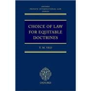 Choice Of Law For Equitable Doctrines