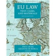 EU Law Text, Cases, and Materials