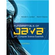Fundamentals of JavaTM AP* Computer Science Essentials
