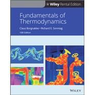 Fundamentals of Thermodynamics, 10th Edition [Rental Edition]