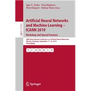 Artificial Neural Networks and Machine Learning - Icann 2019; Workshop and Special Sessions