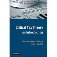 Critical Tax Theory: An Introduction