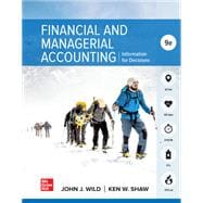 Connect for Financial and Managerial Accounting
