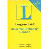 Langenscheidt Universal Dictionary German : German-English/English-German