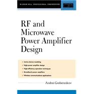 Rf And Microwave Power Amplifier Design