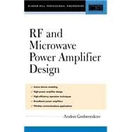 Rf And Microwave Power Amplifier Design,9780071444934