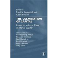 The Culmination of Capital Essays on Volume III of Marx's 'Capital'