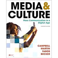 Media & Culture An Introduction to Mass Communication,9781319244934