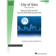 City of Stars Hal Leonard Student Piano Library Showcase Solos Pops - Early Intermediate Level 4