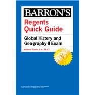 Regents Quick Guide: Global History and Geography II Exam,9781506284934