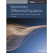 Elementary Differential Equations, 11th Edition [Rental Edition]