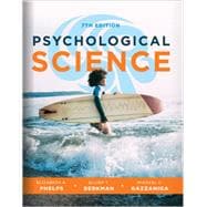 Psychological Science with Ebook + InQuizitive + ZAPS + Videos + 3D Brain