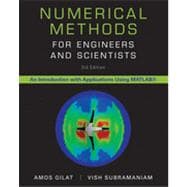 Numerical Methods for Engineers and Scientists An Introduction with Applications Using MATLAB
