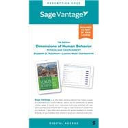 Sage Vantage: Dimensions of Human Behavior: Person and Environment