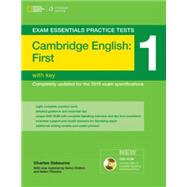 Exam Essentials: Cambridge First Practice Tests 1 w/o key + DVD-ROM