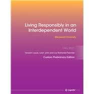100: Section 15 - University 100: Living Responsibly in an Interdependent World (SKU 23776)