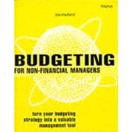 Budgeting for Non-Financial Managers