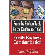 From the Kitchen Table to the Conference Table : Family Business Communication