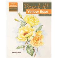Yellow Rose in Watercolour