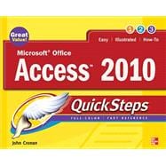 Microsoft Office Access 2010 QuickSteps
