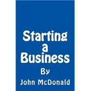 John Mcdonald - Starting a Business
