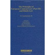 The Principles of European Contract Law and Dutch Law