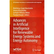 Advances in Artificial Intelligence for Renewable Energy Systems and Energy Autonomy